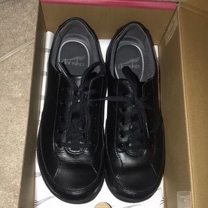 Dansko Emma Leather Black shoes size 38